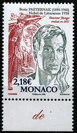 Boris Pasternak et Dr Jivago Monaco