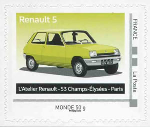 timbre personnalisé Renault 5