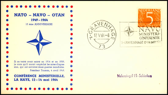 Réunion de l'OTAN à La Haye mai 1964
