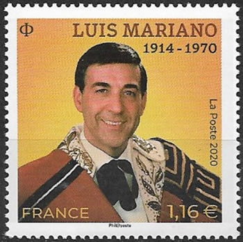 Luis Mariano timbre de France
