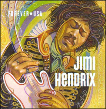 Jimi Hendrix timbre des USA