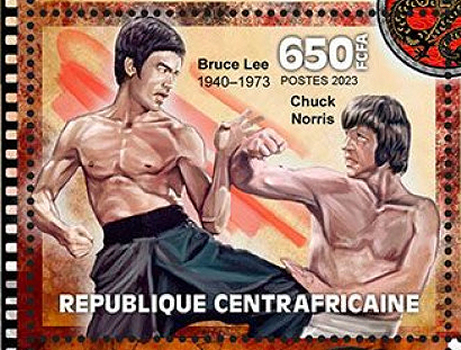 Bruce Lee et Chuck Norris