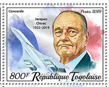 Jacques Chirac grimaçant