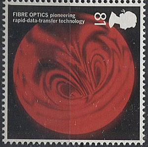 Timbre UK fibre optique