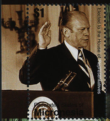 Prestation de serment du Président Gerald Ford