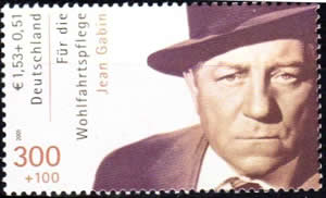 Jean gabin timbre d'Allemagne