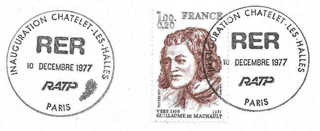 Inauguration-RER Chatelet Les Halles