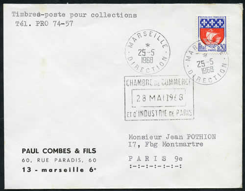 Lettre de Combes à Pothion