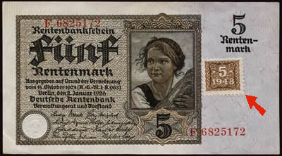 5 Rentenmark 1948