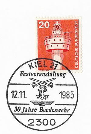 Kiel 30ème anniversaire de la Bundeswehr