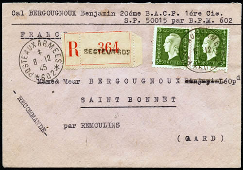 BPM 602 à croix de Lorraine