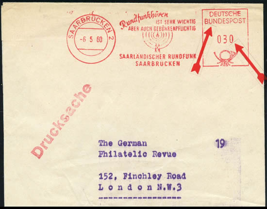 EMA Sarre en Pfennig 1960