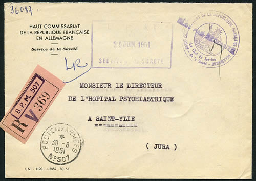 lettre recommandée du haut-Commissariat