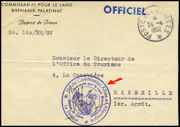 Haute Commission Alliée à Trèves