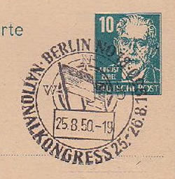 Congr-s du Front Nationa Berlin août 1950