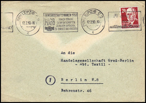 OMEC Elections syndicales fevrier 1950