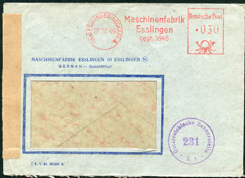 Censure soviétique Z1 en arrivée