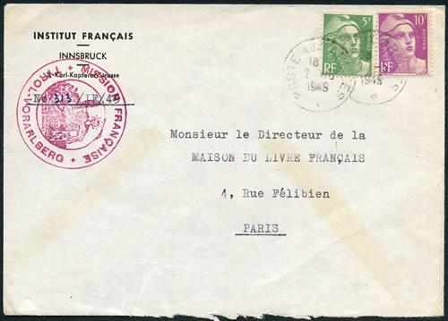 Mission Française au Tyrol Voralberg