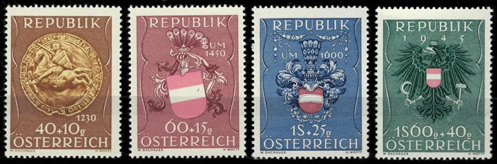 Emission au profit des prisonniers autrichiens 1949