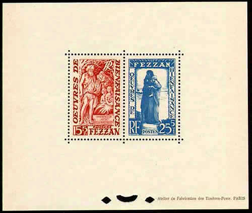 Bloc timbres de bienfaisance