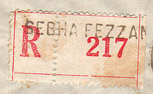étiquette SEBHA FEZZAN