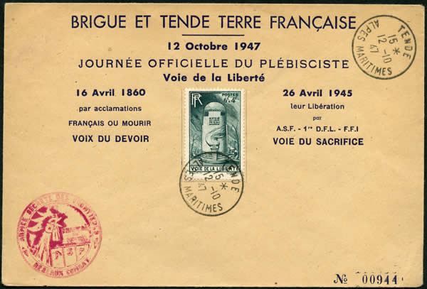 Plébiscite Tende et La Brigue