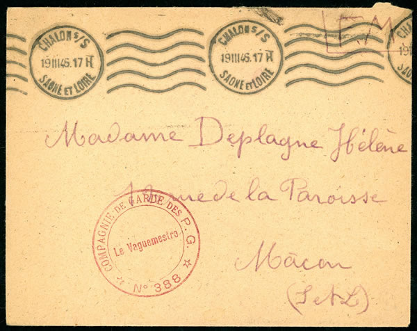 Compagnie de garde des Prisonniers de guerre