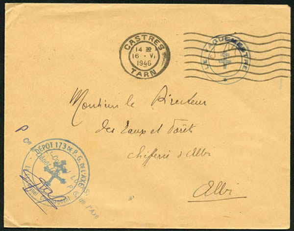 Dépot des Prisonniers de guerre de Castres