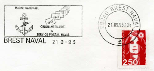 50ème anniversaire de la Poste Navale OMEC