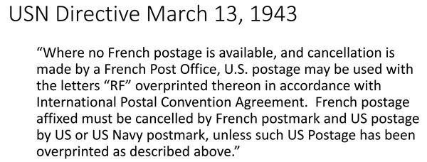 Instruction US concernant les surcharges RF