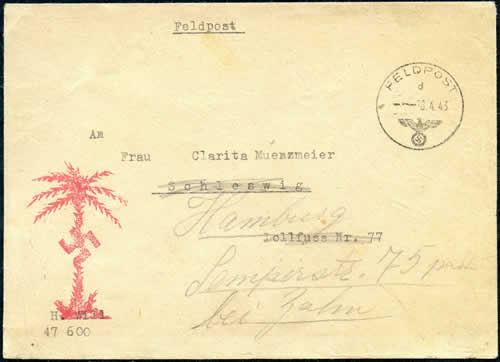 Lettre Afrika Korp