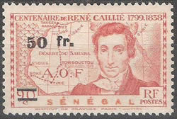 Timbres surchargés en 1944