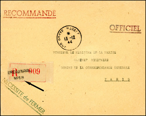 Bureau Naval No 58 recommandée