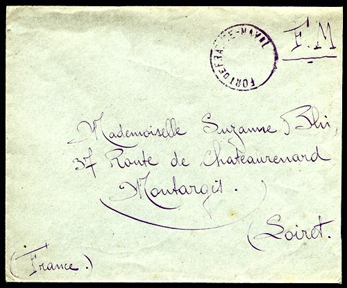 Lettre de Fort-de-France Naval