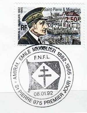 Amiral Muselier FDC