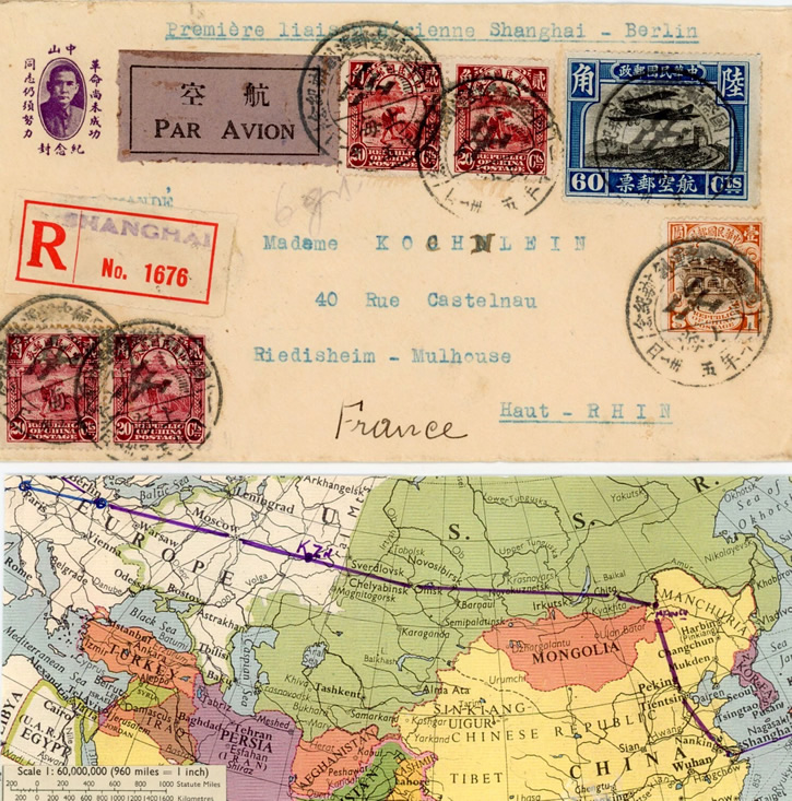 lison Shanghai Paris via Berlin 1941