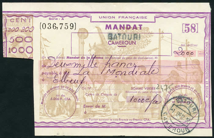 Mandat UF 1952