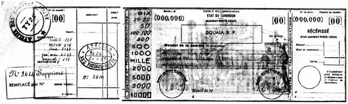 Bon à tiere mandat local Etat du Cameroun