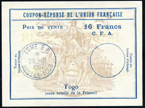 CRUF 16 Francs CFA
