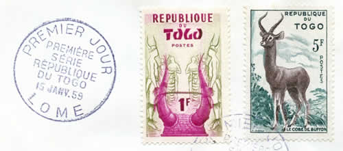 FDC Timbres République du Togo