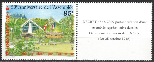 50ème anniversaire de l'Assemblée Représetative en Océanie