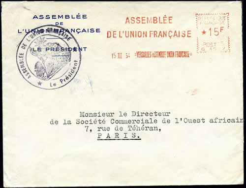 Cachet du Président et EMA RF