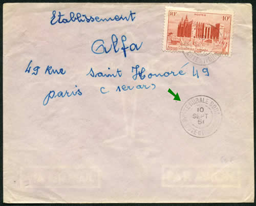 Poste Rurale Boauké 1951