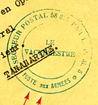 Cachet de vaguemestre