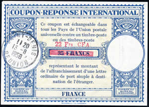 Réunion CRI 22F CFA sur 35 Francs