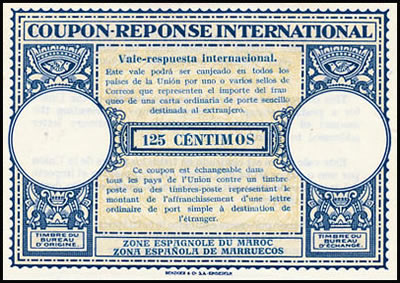 CRI 125 cent maroc Espagnol