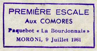 Comores Escale La Bourdonnais