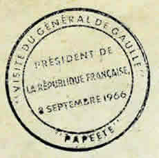 Viste De Gaulle 1966 noir