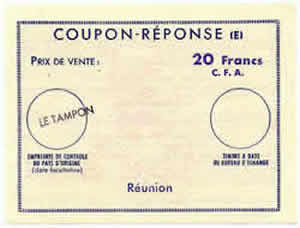 CRE  Reunion 20 FCFA