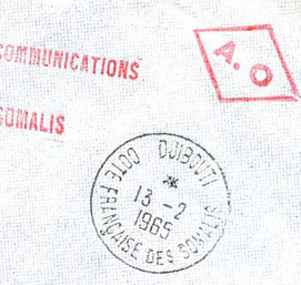 CFS Timbre-à-date 1965